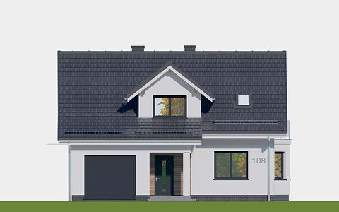 Фасад дома CKH-9562-93 Фасад дома CKH-9562-93