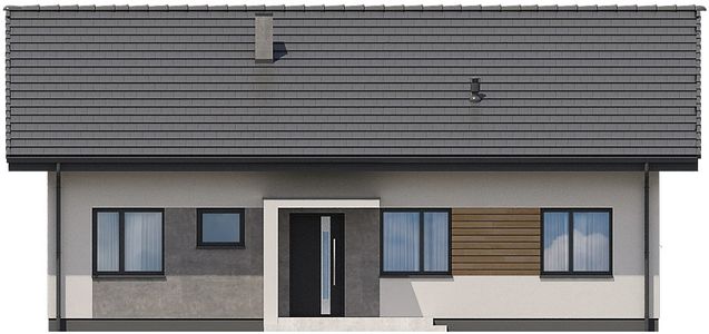Фасад дома DHG-2429-58 Фасад дома DHG-2429-58