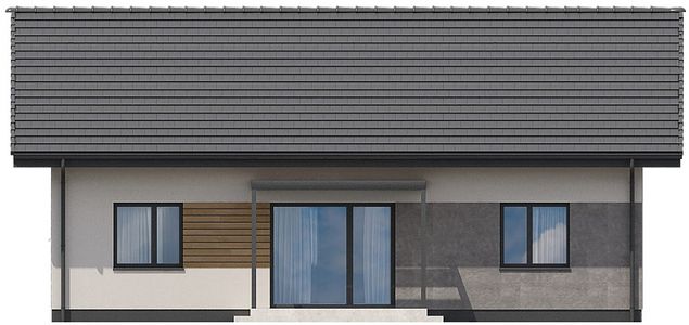 Фасад дома DHG-2429-58 Фасад дома DHG-2429-58