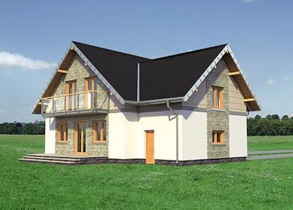 Фасад дома KDH-9796-75 Фасад дома KDH-9796-75