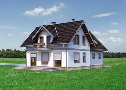 Фасад дома ECF-9193-33 Фасад дома ECF-9193-33