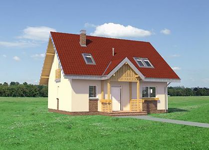 Фасад дома EFG-9549-56 Фасад дома EFG-9549-56