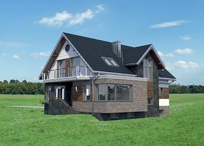 Фасад дома BAK-4464-22 Фасад дома BAK-4464-22