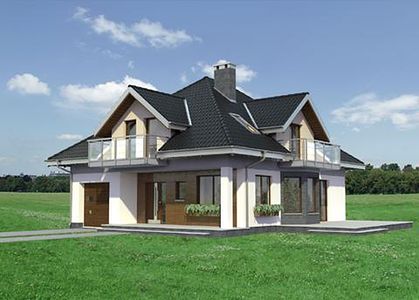 Фасад дома FEF-4523-71 Фасад дома FEF-4523-71