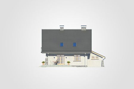 Фасад дома CDA-2382-57 Фасад дома CDA-2382-57