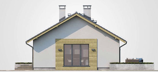 Фасад дома BCE-9868-18 Фасад дома BCE-9868-18