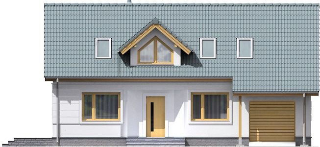 Фасад дома FDC-5517-89 Фасад дома FDC-5517-89