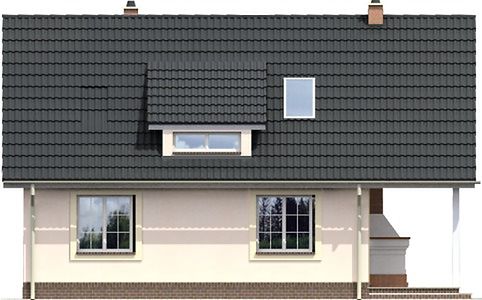 Фасад дома GDH-6863-95 Фасад дома GDH-6863-95