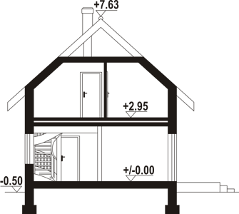Фасад дома BDD-5728-52 Фасад дома BDD-5728-52