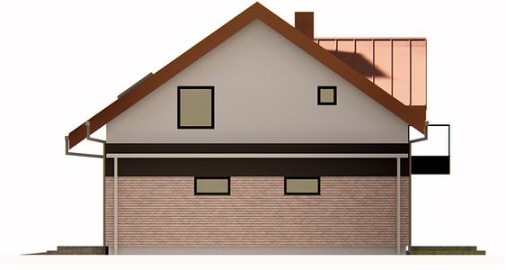 Фасад дома BCA-2939-17 Фасад дома BCA-2939-17