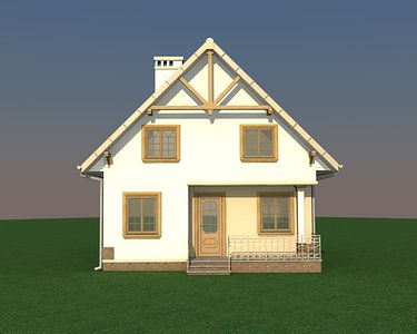 Фасад дома FEE-9884-25 Фасад дома FEE-9884-25