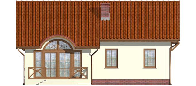 Фасад дома FAC-7898-44 Фасад дома FAC-7898-44