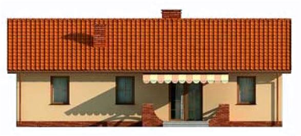 Фасад дома HBB-2541-97 Фасад дома HBB-2541-97