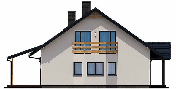 Фасад дома CKA-4717-55 Фасад дома CKA-4717-55