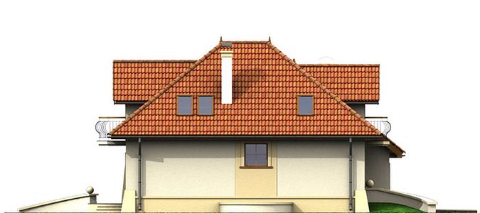Фасад дома ADF-8538-59 Фасад дома ADF-8538-59
