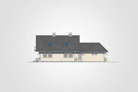 Фасад дома KAK-6146-59 Фасад дома KAK-6146-59