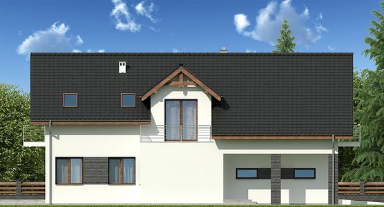 Фасад дома CDH-2318-81 Фасад дома CDH-2318-81