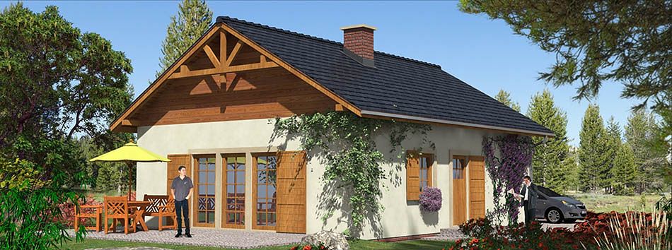 Проект дома EFE-7162-51 Проект дома EFE-7162-51