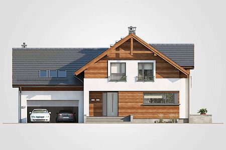 Фасад дома EHK-2564-69 Фасад дома EHK-2564-69