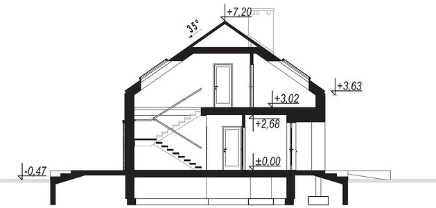 Фасад дома EGE-9797-74 Фасад дома EGE-9797-74