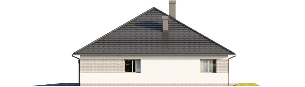 Фасад дома CCB-7195-68 Фасад дома CCB-7195-68